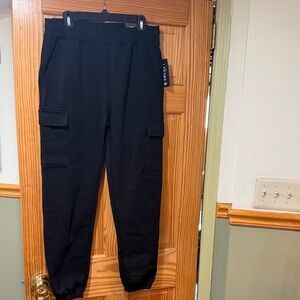 Legend Black Cargo Jogger Pants NWT